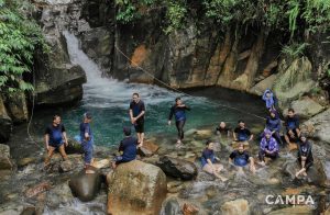 Curug Cibaliung Trekking Sentul yang Penuh Pesona