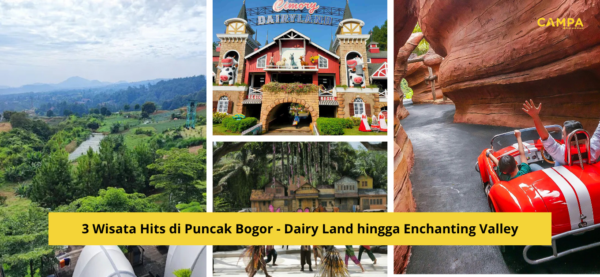 3 Wisata Hits di Puncak Bogor – Dairy Land hingga Enchanting Valley
