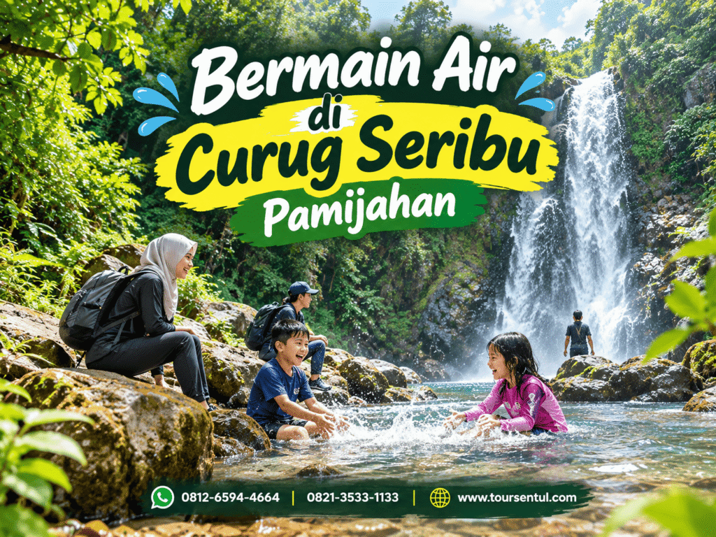 Bermain Air di Curug Seribu pamijahan bersama Campa Tour
